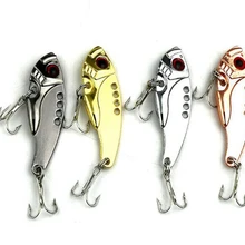 YINGTOUMAN 2 шт./лот 5,5 см металлический воблер приманки 4 цвета Лидер продаж моделирование карандаш дорога Жесткий приманки 8# крюк для эми рыба рыболовные снасти