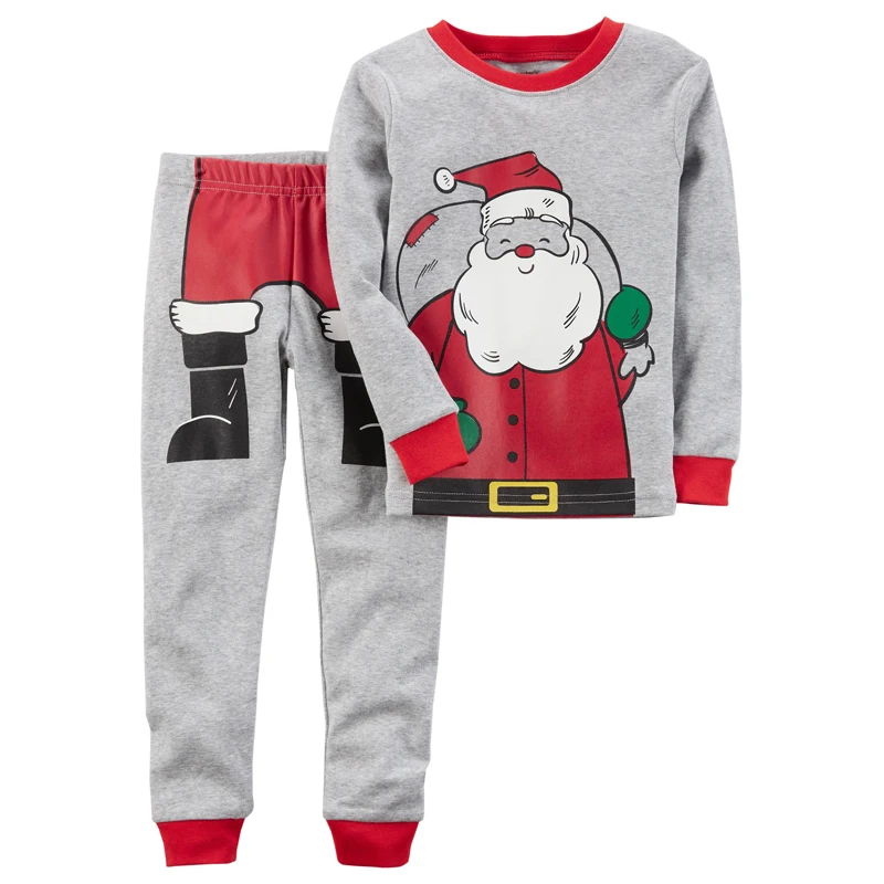 Christmas Children Clothing Set Cute Baby Boys Santa Claus Suit for