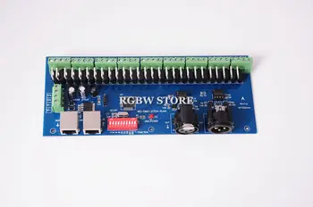 

Express 27CH DMX RGB LED Controller DMX512 FOR RGB LED Strip Module RJ45 7-24V
