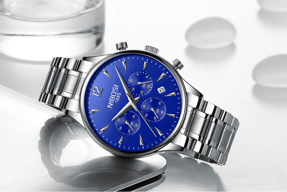NIBOSI Horloges Mannen Met Datum Luxury Mens Watches Quartz Business Watch Men Waterproof Clock Man Full Steel Band Uhren Herren (13)