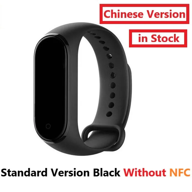 Presale новейший Xiaomi mi Band 4 Smart mi band 4 браслет сердечного ритма фитнес 135 мАч цветной экран Bluetooth 5,0 - Цвет: CN Standard Version