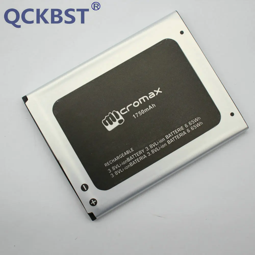 QCKBST 1750 мАч Q414 Аккумулятор для Micromax Canvas Blaze 4G +/ Q424|original battery|mobile phone batterybattery for micromax |