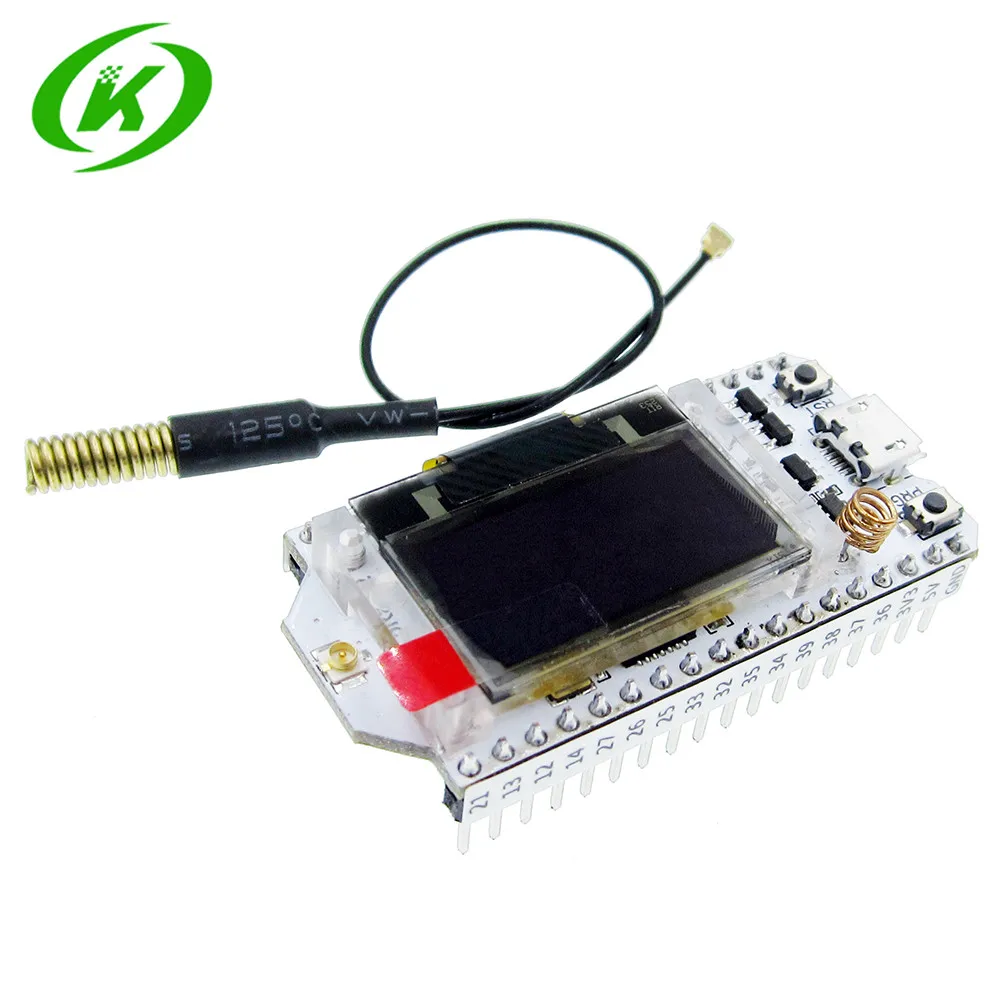 SX1278 ESP32 LoRa 0 96 дюймов синий OLED цифровой дисплей Bluetooth WIFI комплект модуль IOT макетная