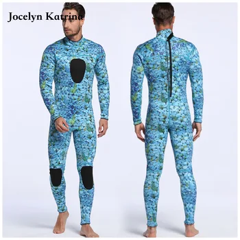 

Men's Spearfishing Wetsuit 3MM Neoprene SCR Superelastic Diving Suit Waterproof Warm Professional Surfing Wetsuits Full Suit