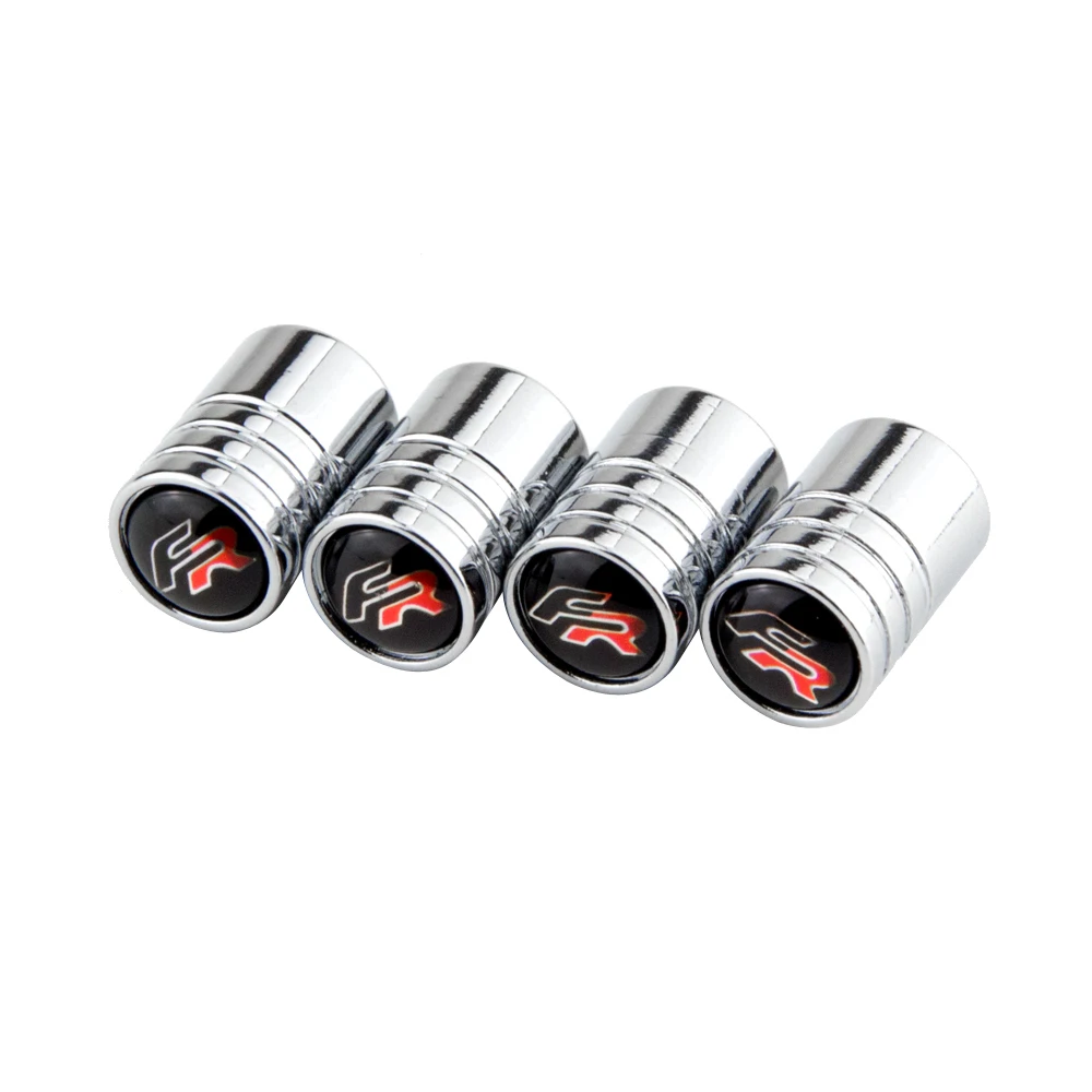 Колпачок клапана шины с логотипом FR для Seat Leon fr Altea Ibiza Toledo Cordoba Alhambra arona ateca Exeo