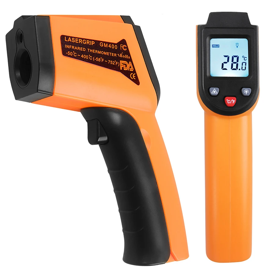 Laser LCD Digital IR Infrared Thermometer Temperature Meter Gun Point