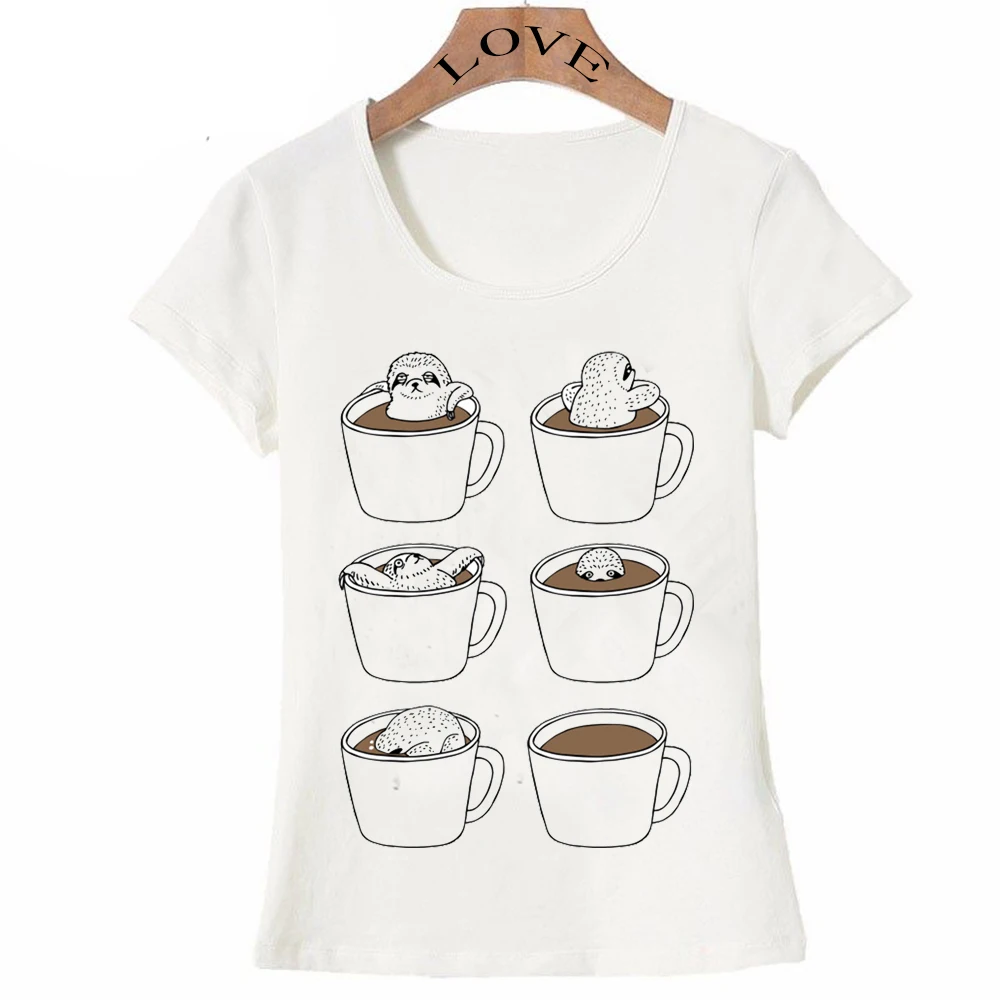 Новая модная футболка с надписью Need More Coffee Pls Женская Милая kawaii милая