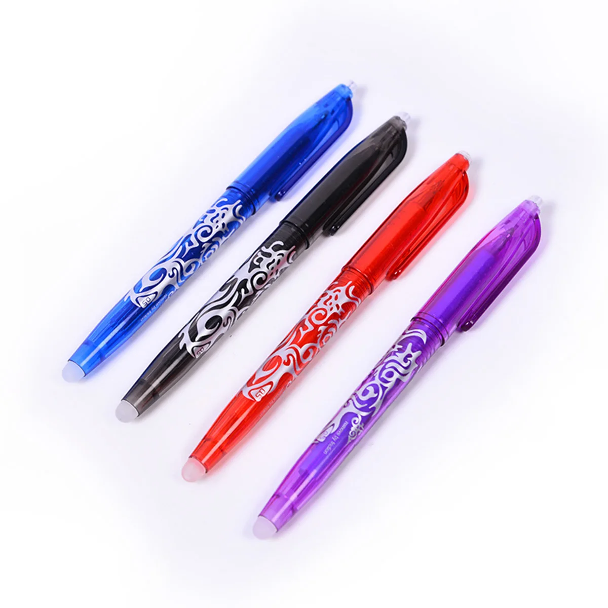 Стираемая ручка, красочные волшебные чернила для гелевой ручки, студенческие канцелярские принадлежности, ручка для письма, многофункциональная ручка 0,7 мм