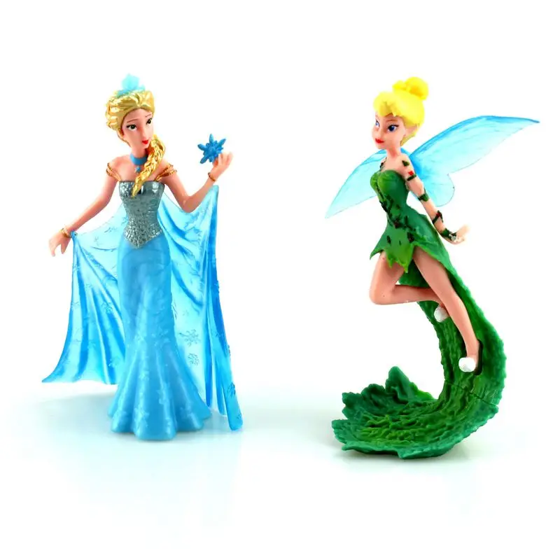 Disney 5Pcs/Set 10-12cm High Quality Pvc Action Figures Cute Cartoon Mini Princess Frozen Elsa Mermaid Toys Models Girls Gifts Disney 5Pcs/Set 10-12cm High Quality Pvc Action Figures Cute Cartoon Mini Princess Frozen Elsa Mermaid Toys Models Girls Gifts