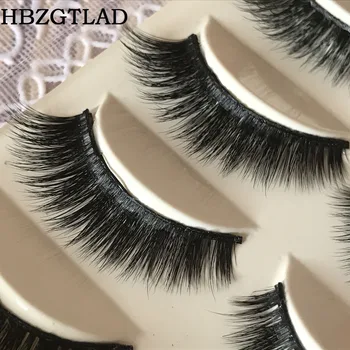 

High-quality Fiber Soft Thick False Eyelashes Cross Winged Curl Natural Long Eye Lashes Fashion Sexy Makeup Tool Fake Eyelashes