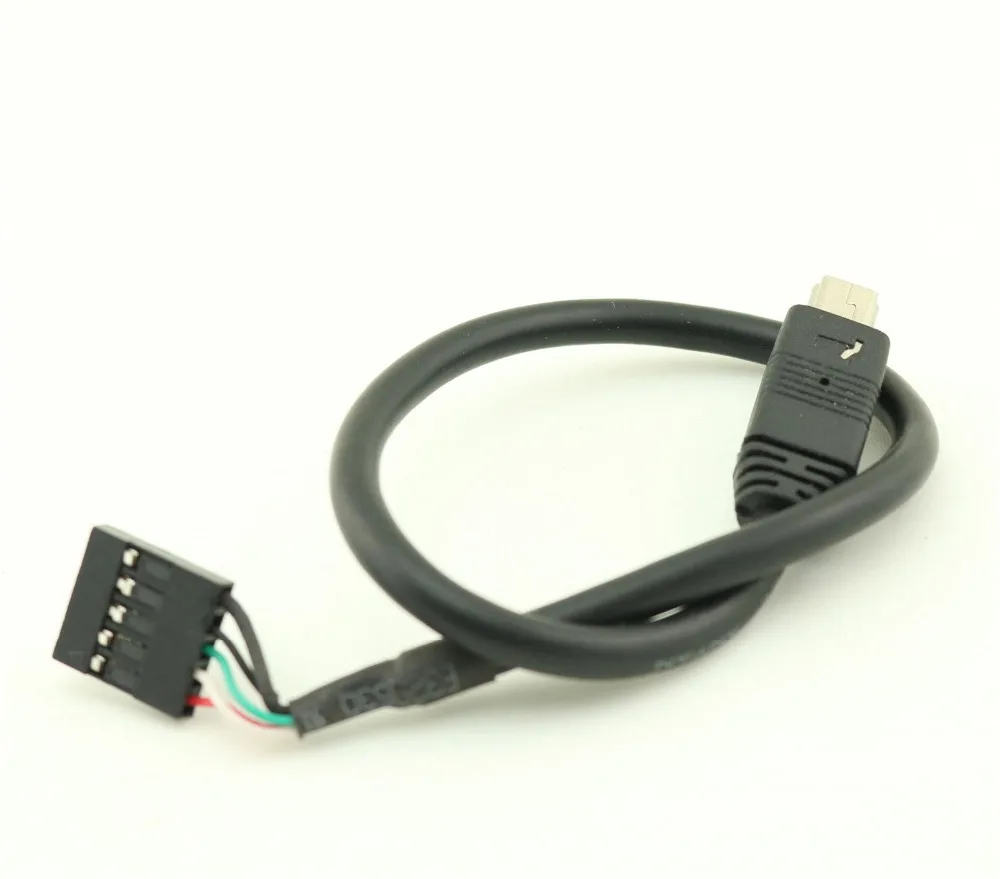 1 шт. Mini USB 5 Pin типа «папа» для Dupont 5 Pin наружный коллектор PCB адаптер материнской платы кабель 50 см/1.5ft