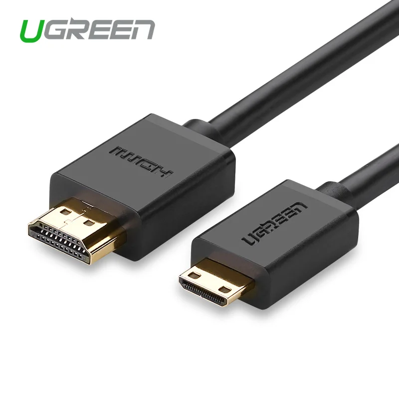 

Ugreen High Speed Mini HDMI Cable for Tablet Camcorder MP4 Cable Converter 1080P Mini Hdmi to hdmi 1.4V Cable 1m 1.5m 2m 3m