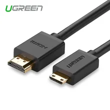 Ugreen High Speed Mini HDMI Cable for Tablet Camcorder MP4 Cable Converter 1080P Mini Hdmi to hdmi 1.4V Cable 1m 1.5m 2m 3m