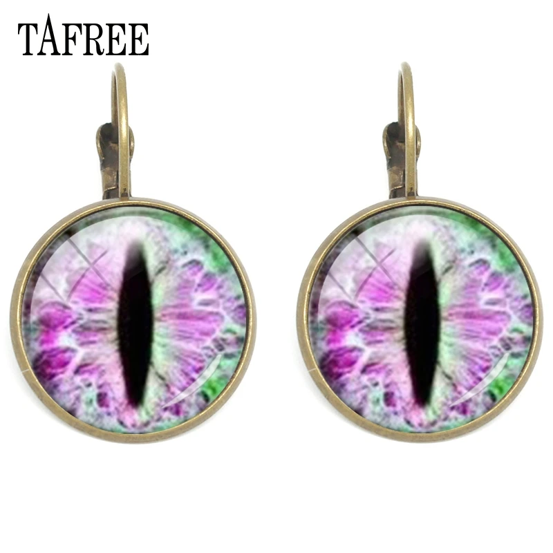 

TAFREE Exquisite Mystery Evil Eye Ear Cuff Unique Style Popular Picture Clip Earring Personality Jewelry Sweet Gift EY89