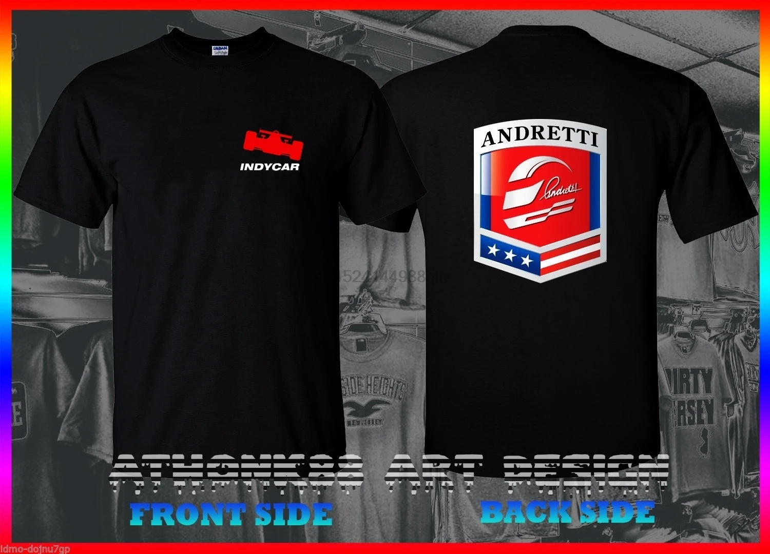 Series Andretti Autosport Racing Indycar Team T shirt Indycar Series T