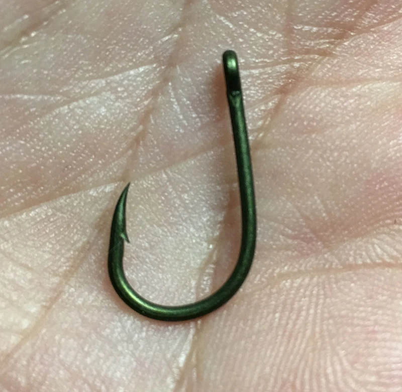 50 шт. Boilie Wide Gape Hook Matt Black/Camo Green с тефлоновым покрытием-химически заточенный-PTFE покрытие для ловли карпа