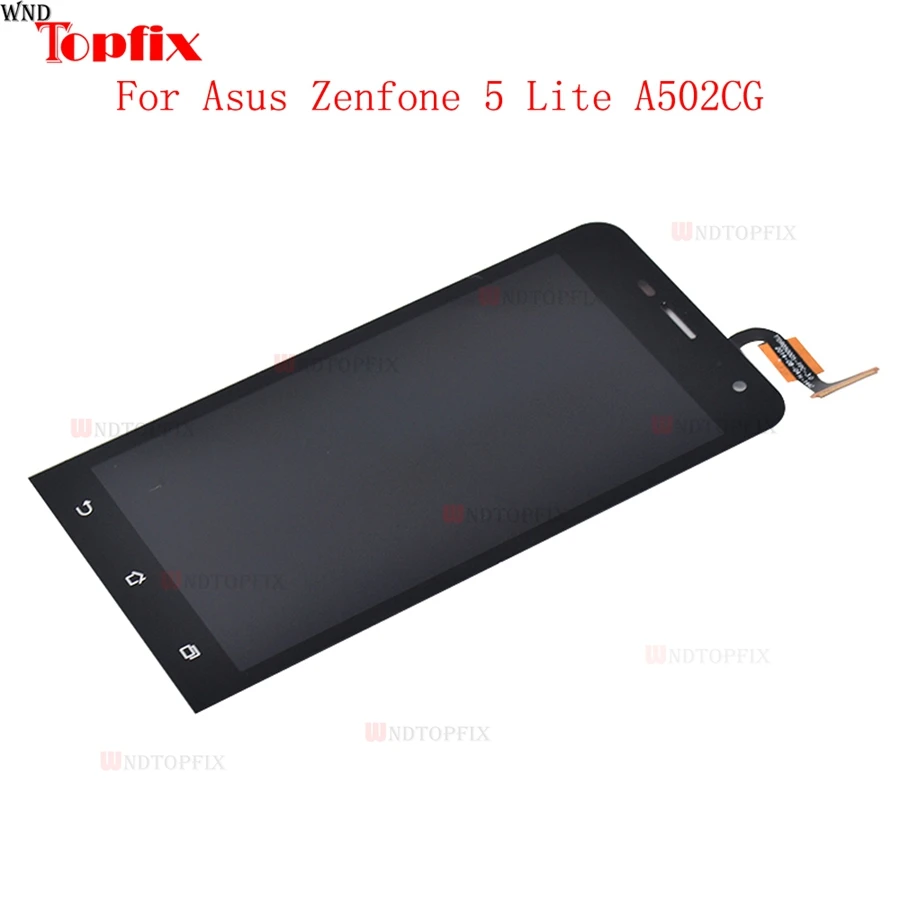 No Dead Pixels Original 5.0Inch Screen For Asus Zenfone 5 Lite A502CG LCD Touch Screen Digitizer Assembly Replacement Parts     (3)