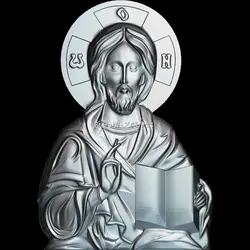 Исус 3D модель рельефного рисунок формат STL Религия 3D модель рельефного для ЧПУ в STL формат файла