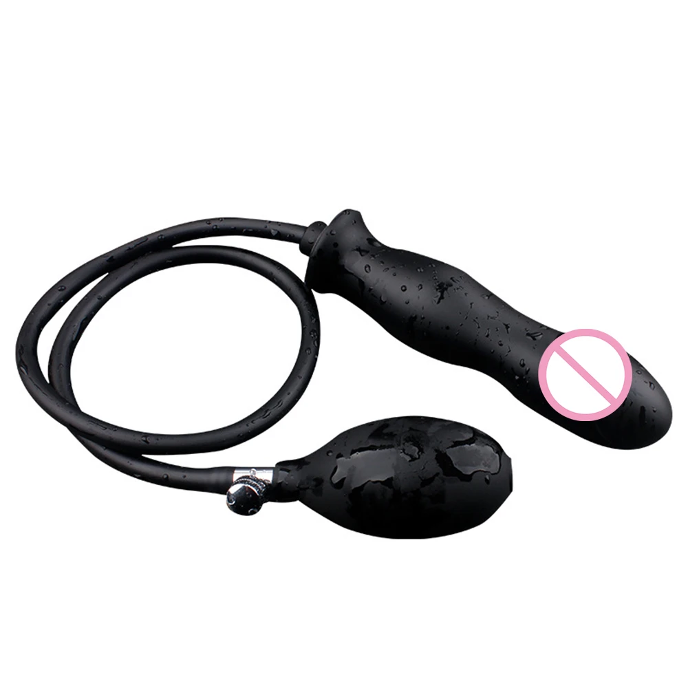 Super Large Inflatable Huge Big Anal Plug Expandable Anal Dilator Expandable Pump No Vibrator Butt Plug Anal Balls Sex Toys (2)