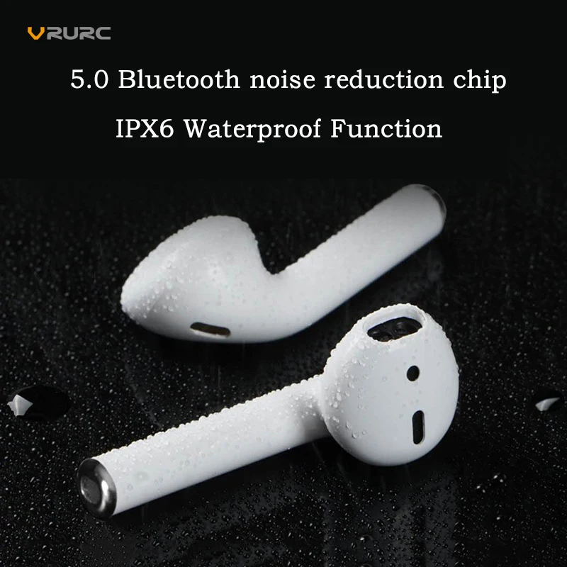 

5.0Bluetooth Earphone IPX6 grade waterproof Wireless Earbuds With Mic Portable Sport Earpiece Support Wireless Charging Function