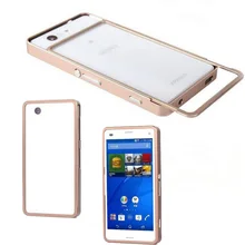 Для Sony Xperia Z3 компактный Футляр Protector Металл алюминиевый бампер рамка для Sony Z3 компактный Z3 мини M55W телефон Случаи Обложка
