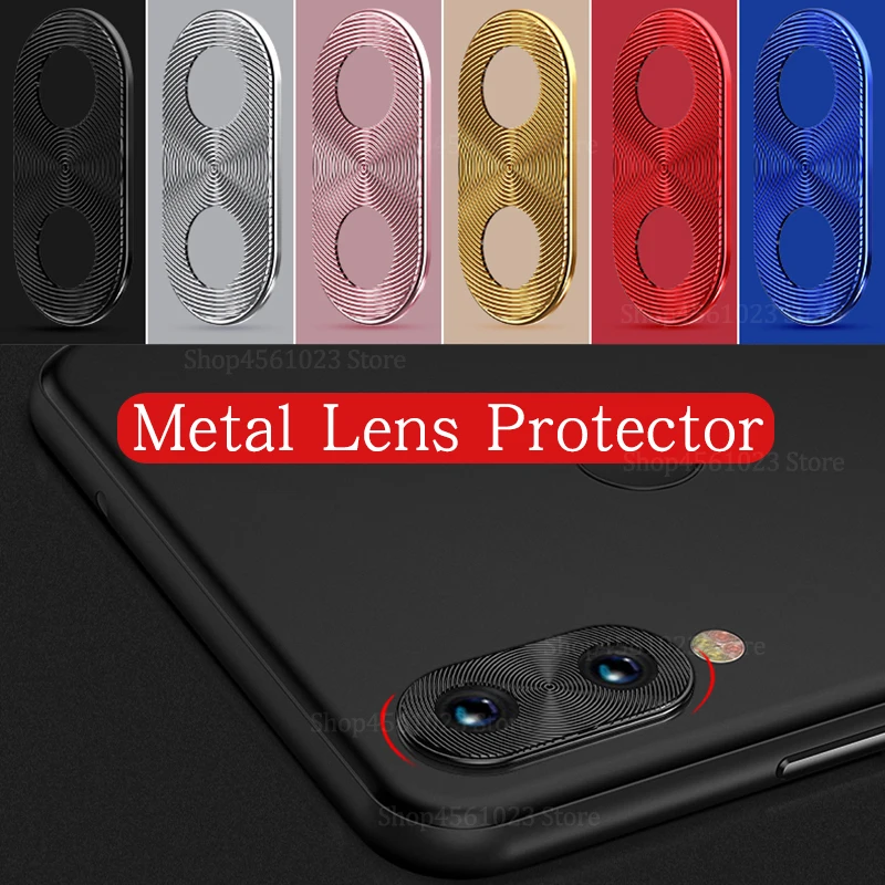 Роскошная Защита объектива камеры для Xiaomi Redmi Note7 Note 7 Pro металлическая защита