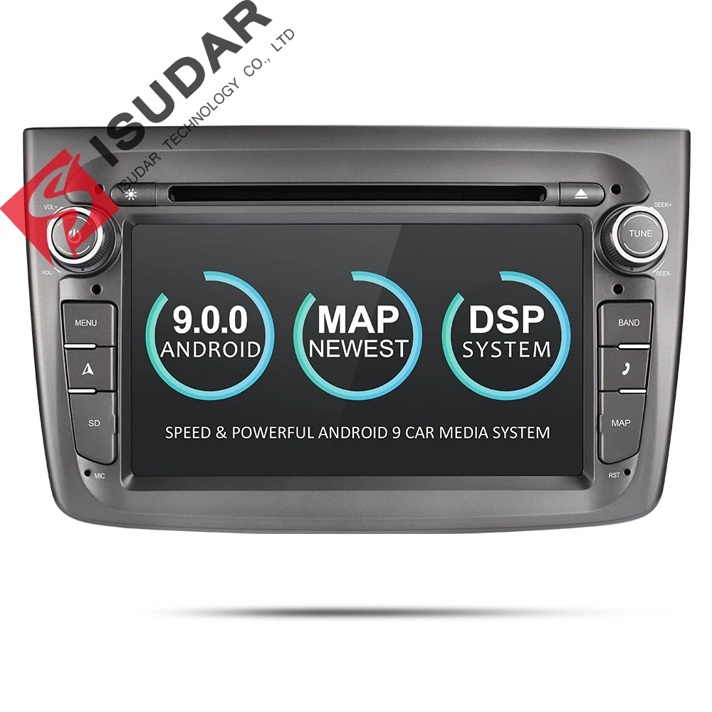 

Isudar 2 Din Auto Radio Android 9 For Alfa Romeo Mito 2008- Quad Core RAM 2G Car Multimedia Video DVD Player GPS USB DVR FM/AM