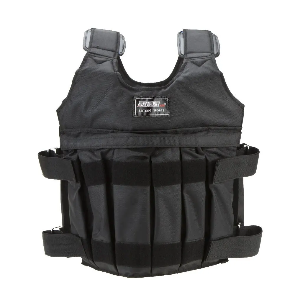 

Max Loading 50kg Adjustable Weighted Vest Weight Jacket Exercise Boxing Training Waistcoat Invisible Weightloading Sand Clothing