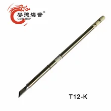 Gudhep T12-K паяльник для Hakko FX950 FX951 паяльная станция FM2028 паяльник ручка