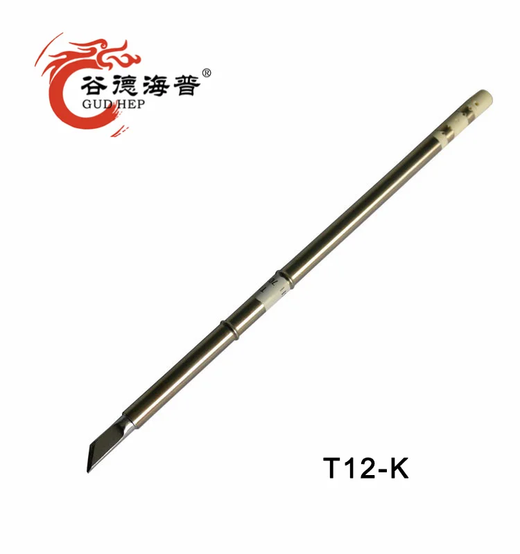 

Gudhep T12-K Soldering Iron Tips for Hakko FX950 FX951 Soldering Rework Station FM2028 Soldering Iron Handle