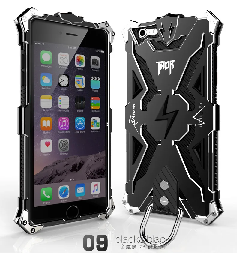 Geld lenende George Hanbury Ideaal Zimon 6plus Brand Thor Luxury Heavy Duty Armor Metal Aluminum Cases For  Apple Iphone 6 Plus Phone Back Cover For Iphone 6s Plus - Mobile Phone  Cases & Covers - AliExpress