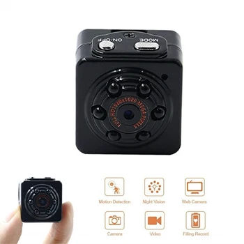 

Mini Camera Small Cam 1080P Sensor Night Vision Sport Camcorder HD Micro Video Camera DVR DV Motion Recorder Camcorder SQ 11 SQ9
