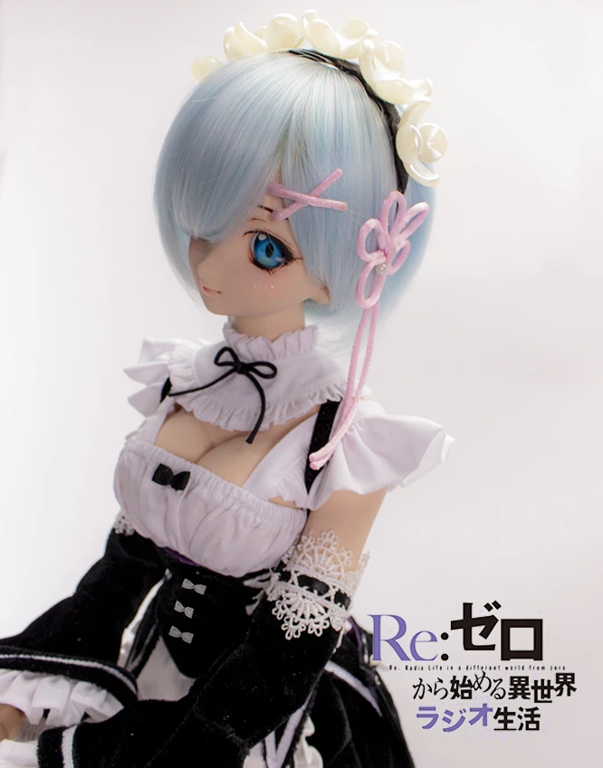 1/3 1/4 тонкая Одежда для куклы sd bjd платье Ram/Rem Косплей Костюм для куклы bjd платье sd