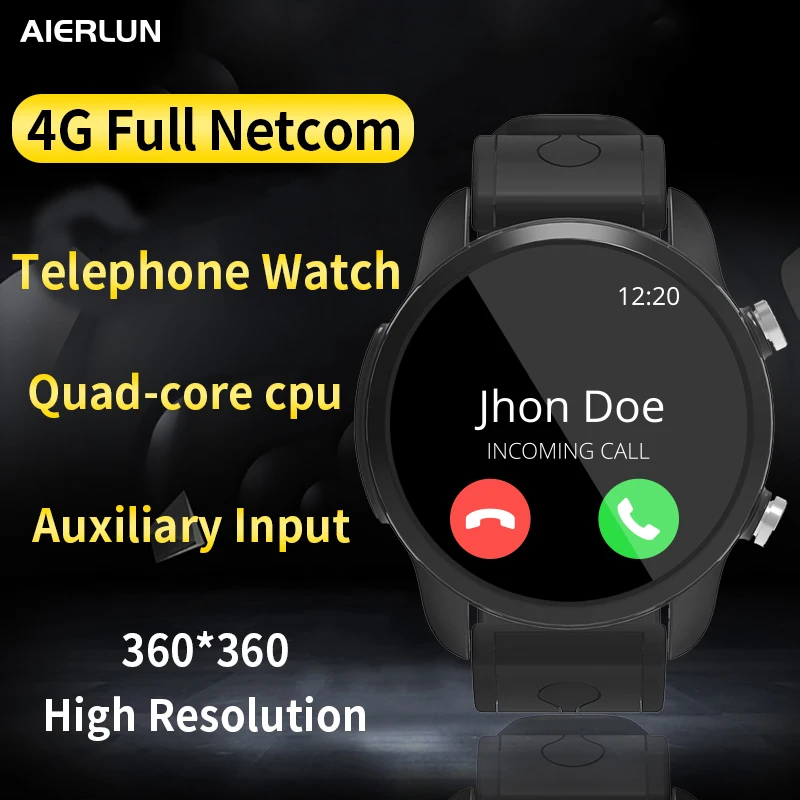 Smart Watch Android 4.4 Waterproof BT 4.0 3G Wifi GPS SIM For iPhone Smartwatch Men Women Wearable Devices Business and Sports