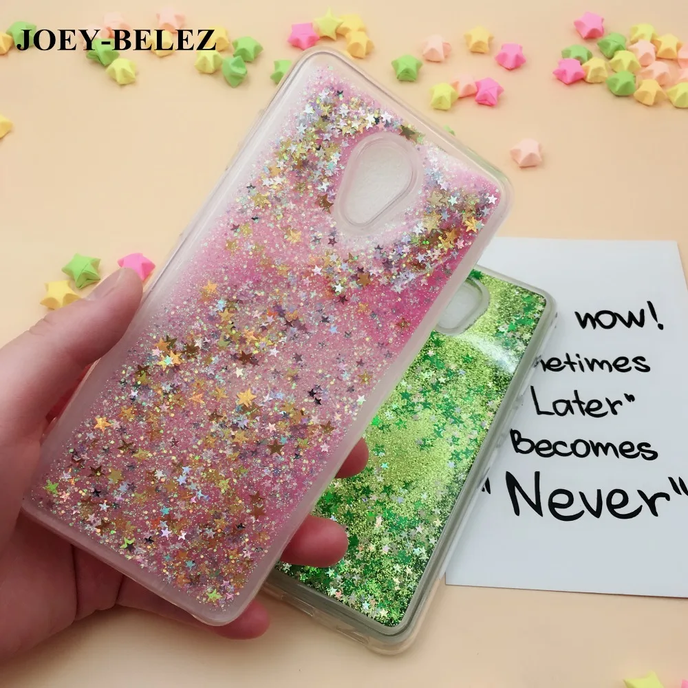 

Liquid Quicksand Star Case For Meizu M6S mblu S6 Case Bling Glitter Silicone Phone Cover Case For Meizu M3 M6 Note M5s Funda MX6