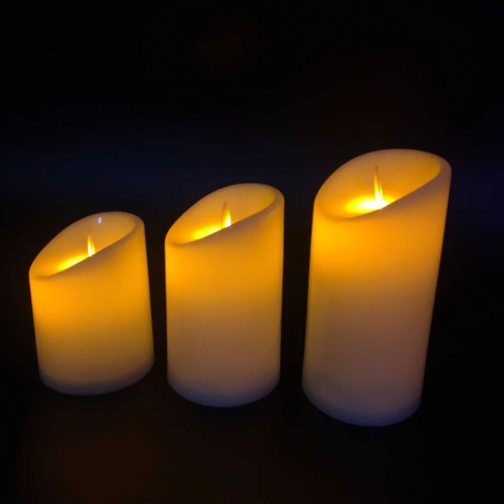 Buy Realistic Flameless plastic velas decorativa, high