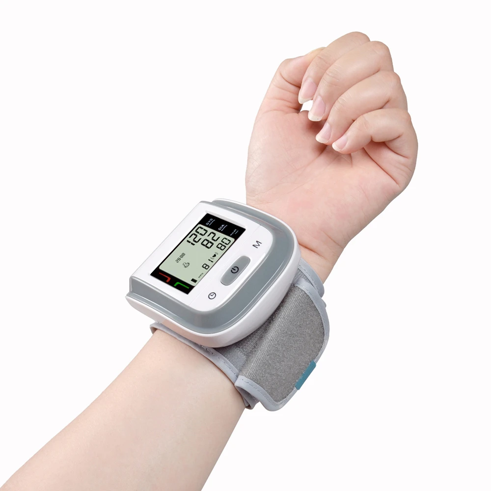 Цифровой измеритель артериального давления на запястье, тонометр, сфигмоманометр, портативные пульсовые мониторы для измерения артериального давления Elera, забота о здоровье