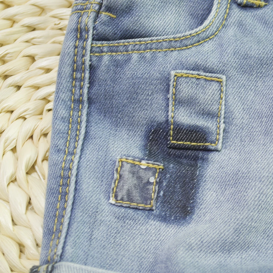 5 Newborn Baby Denim Jumpsuits Infant Boys Girls Rompers Bodysuit Jeans Shorts Toddler Kids Covered Button Patch Children Clothing