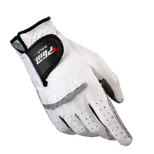 Регулируемые левые и правые мягкие дышащие противоскользящие быстросохнущие перчатки для гольфа, варежки для мужчин, гольфы для начинающих тренировок