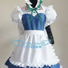 Аниме Touhou проект Izayoi Sakuya фигурка женщины Лолита косплей-костюм горничной Touhou проект Izayoi платье сакуи костюм