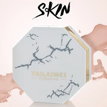 Двухслойная прессованная пудра, консилер для лица, контроль масла, инструменты для красоты, отделка кожи OA66