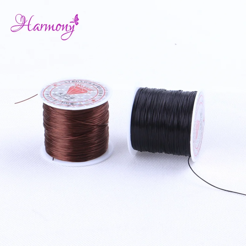 Free Shipping 2Roll/lot 11m Stretch Elastic Crystal String Cord Thread