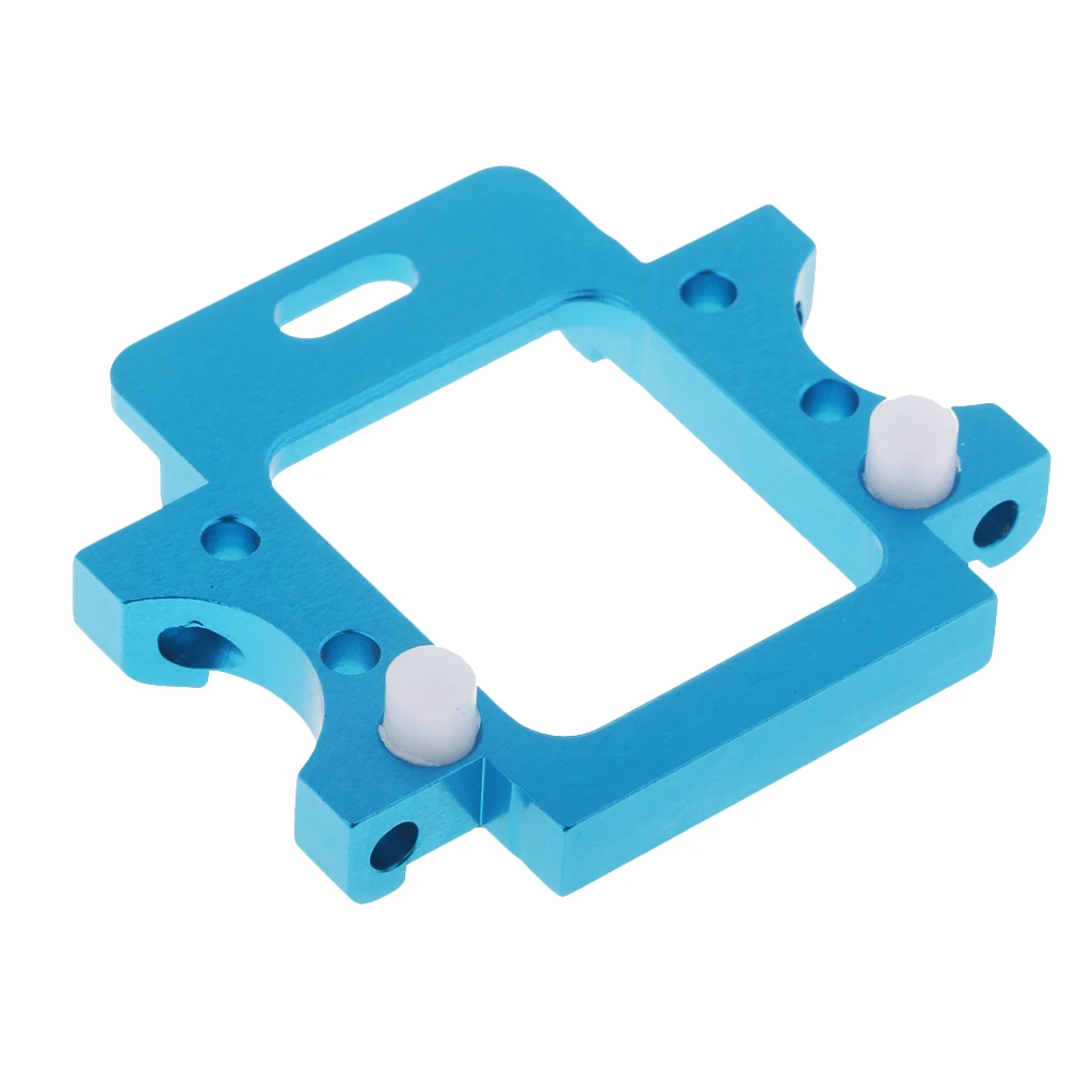 Aluminum Rear Gear Box Mount 2PC for HSP 94103 94123 94111 94107 94108 94170 RC Car Upgrade Parts