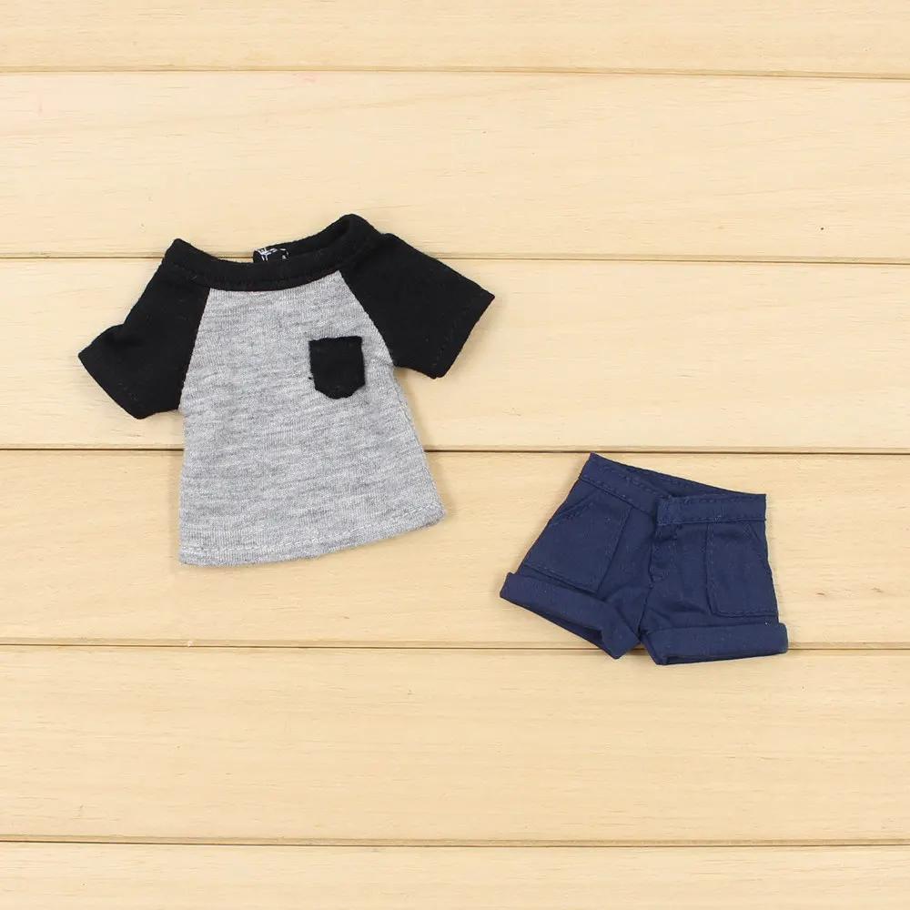 

Blyth 1/6 doll Outfit T-Shirt and Pants Cool Girl Style Licca Body ICY Free Shipping