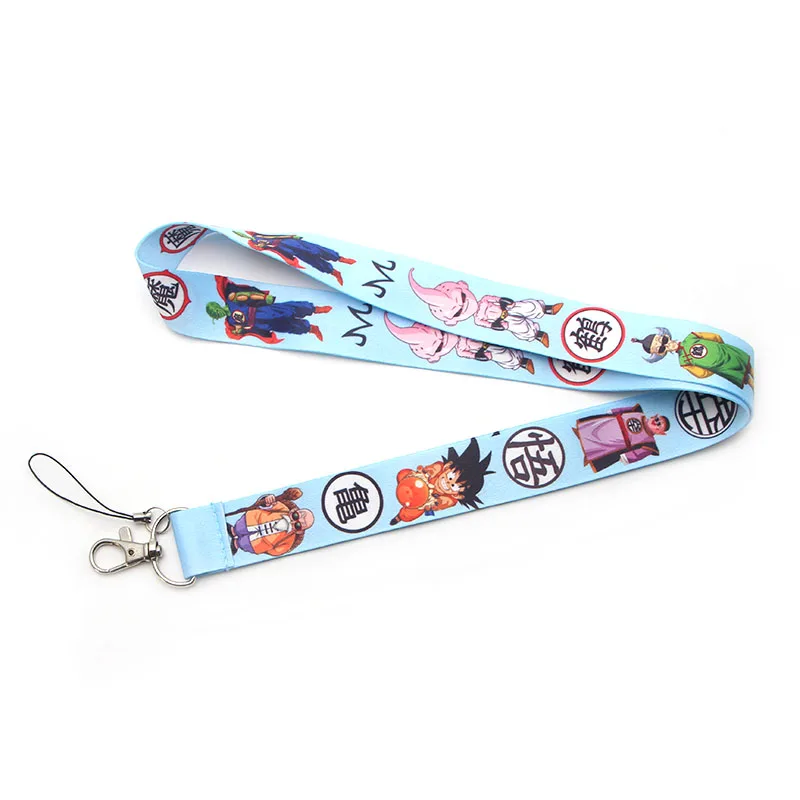 P2836 Dongmanli DRAGON BALL Z Брелок Талреп Бейдж ID Lanyards/мобильный телефон Веревка/ключ талреп шейный ремешок для ключей - Цвет: 2