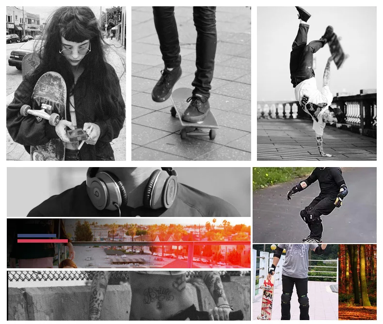 Skateboard Sandpaper Sand Paste Paper (8)