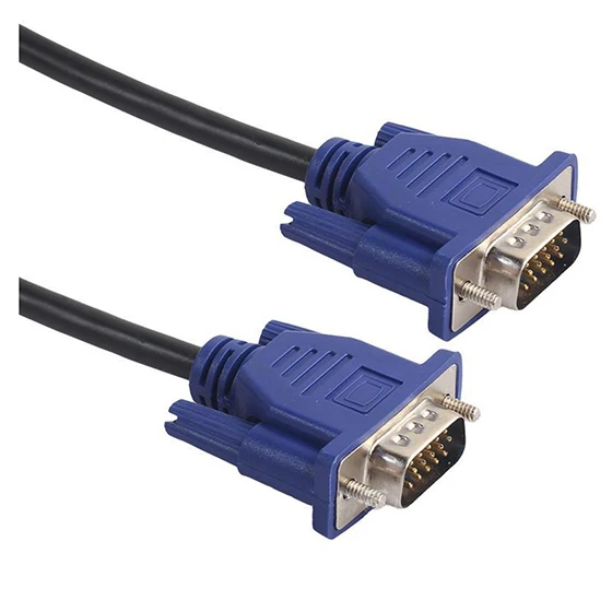 15Pin 1.5m VGA Male to Male Extension Copper Wire Laptop PC Cable Cord