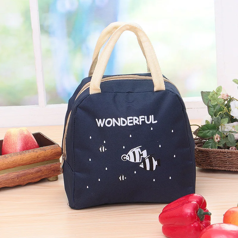

Good Quality Food Cooler Bags Portable Insulated Food Picnic Bags For Women Children Men Cooler Bag Refrigerator Thermos Bag