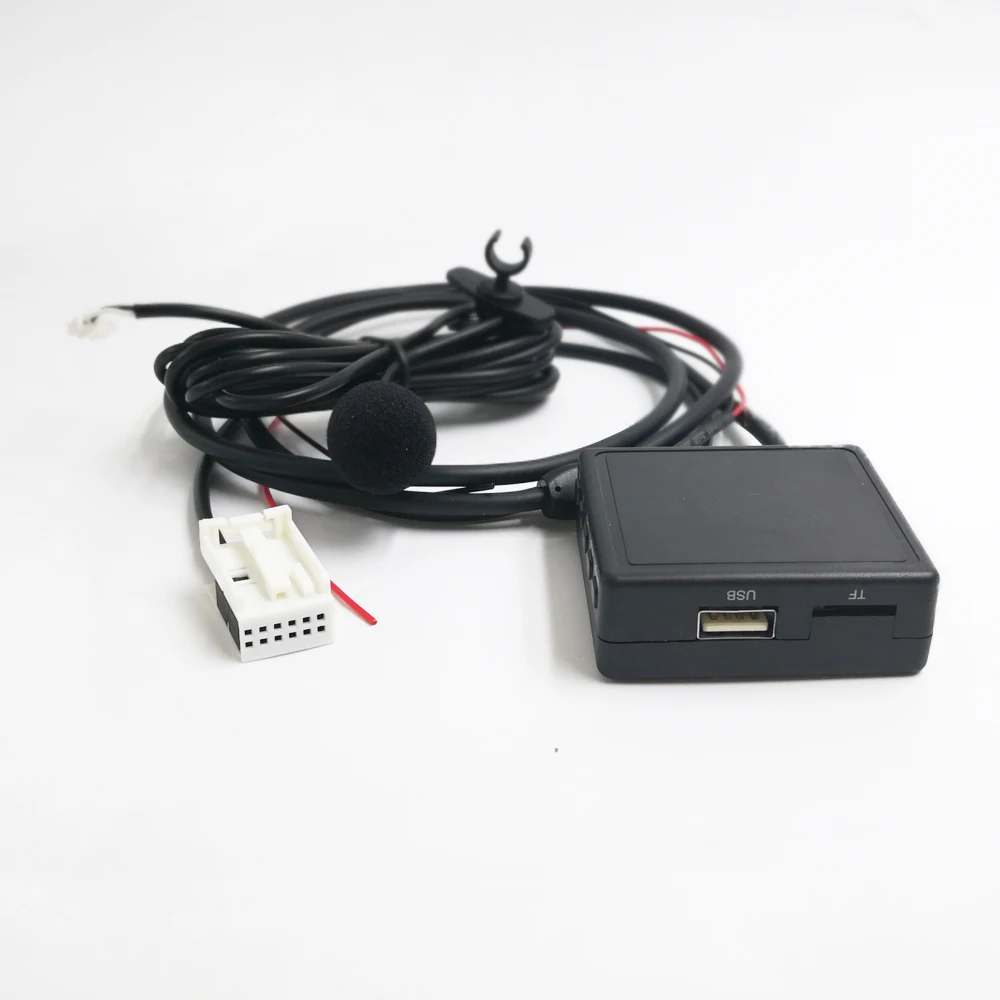 Автомобильный микрофон Biurlink громкой связи адаптер для микрофона Bluetooth 5 0 Aux USB