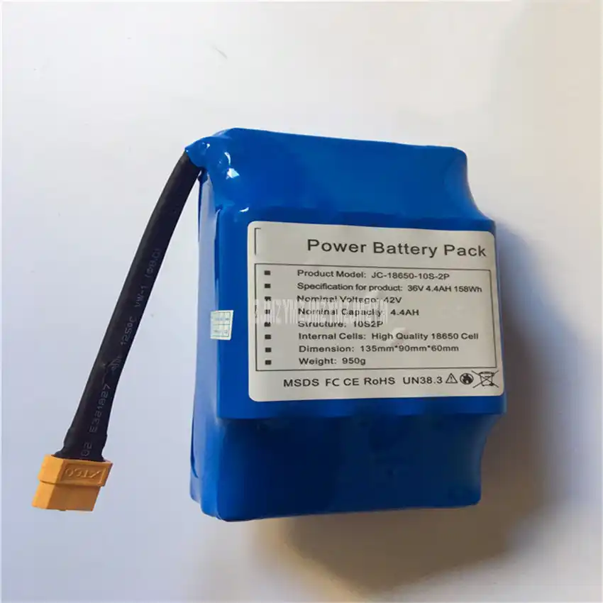 Detail Feedback Questions About 36v 4 4ah 18650 Lithium Battery 36v 4 4ah 18650 Lithium Battery Hoverboard Electric Skateboard Scooter Gyroscooter Pack Suit For 6 5